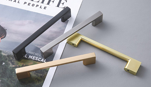What are the design principles and processes for hardware handles?